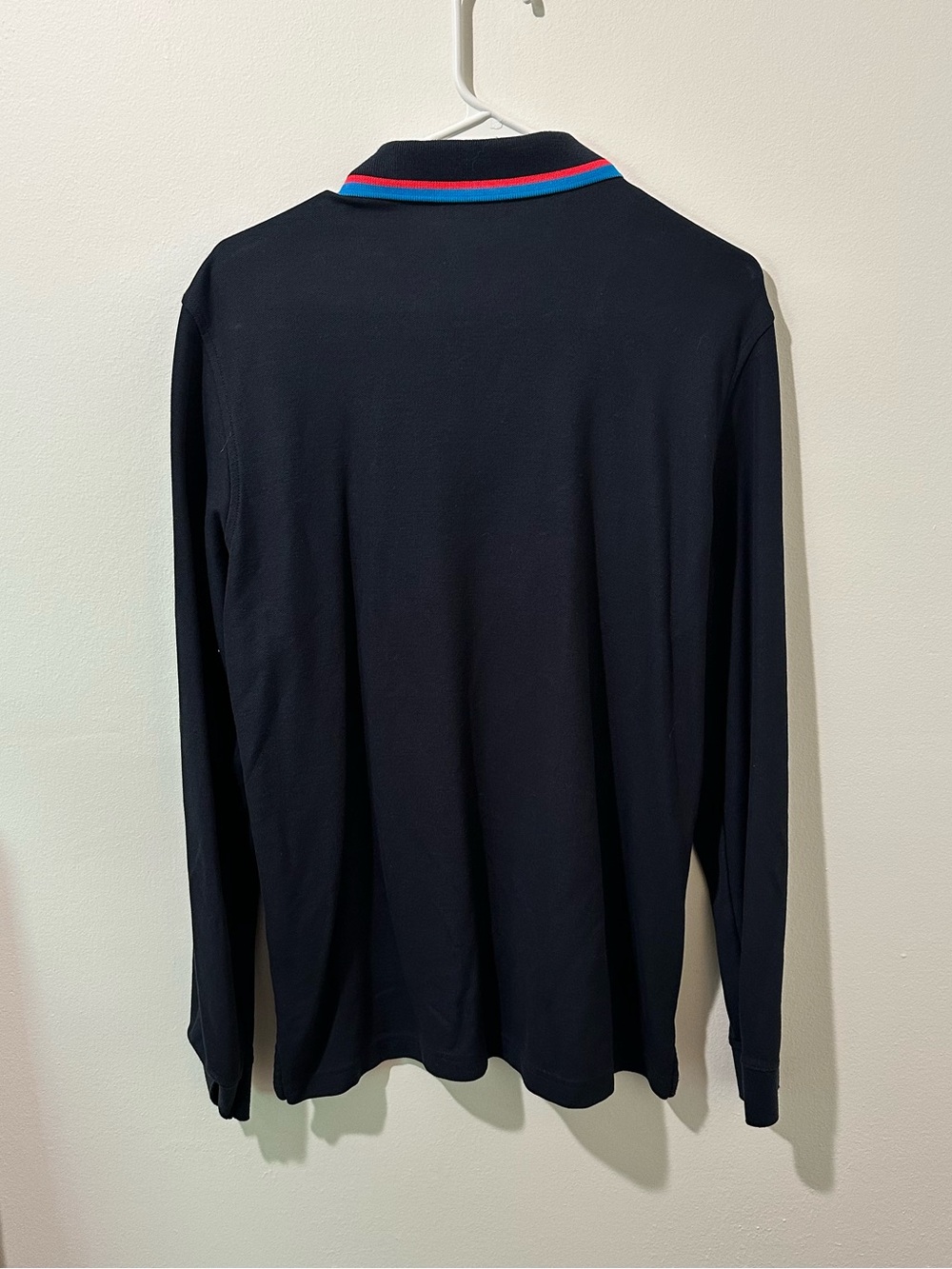 Psycho Bunny Navy Long Sleeve Polo - Picture 2 of 3